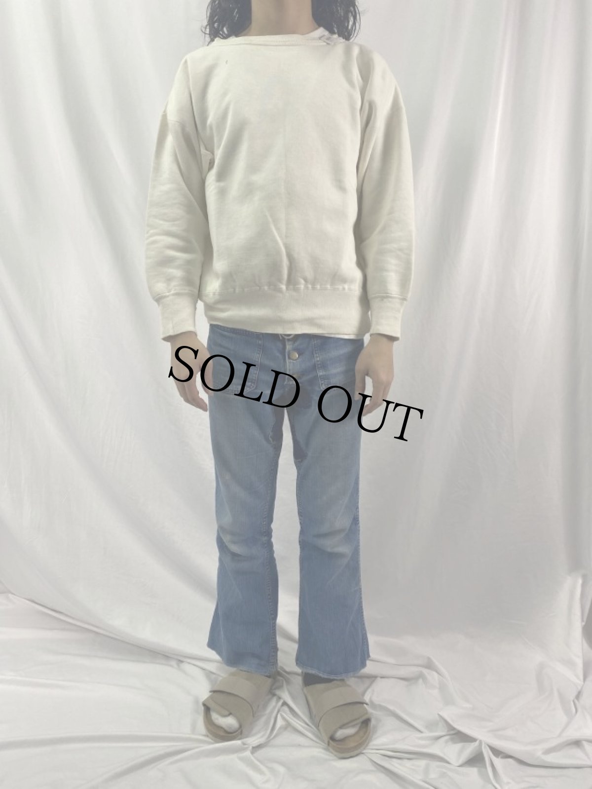 画像2: 50〜60's PENNY'S 無地スウェット (2)