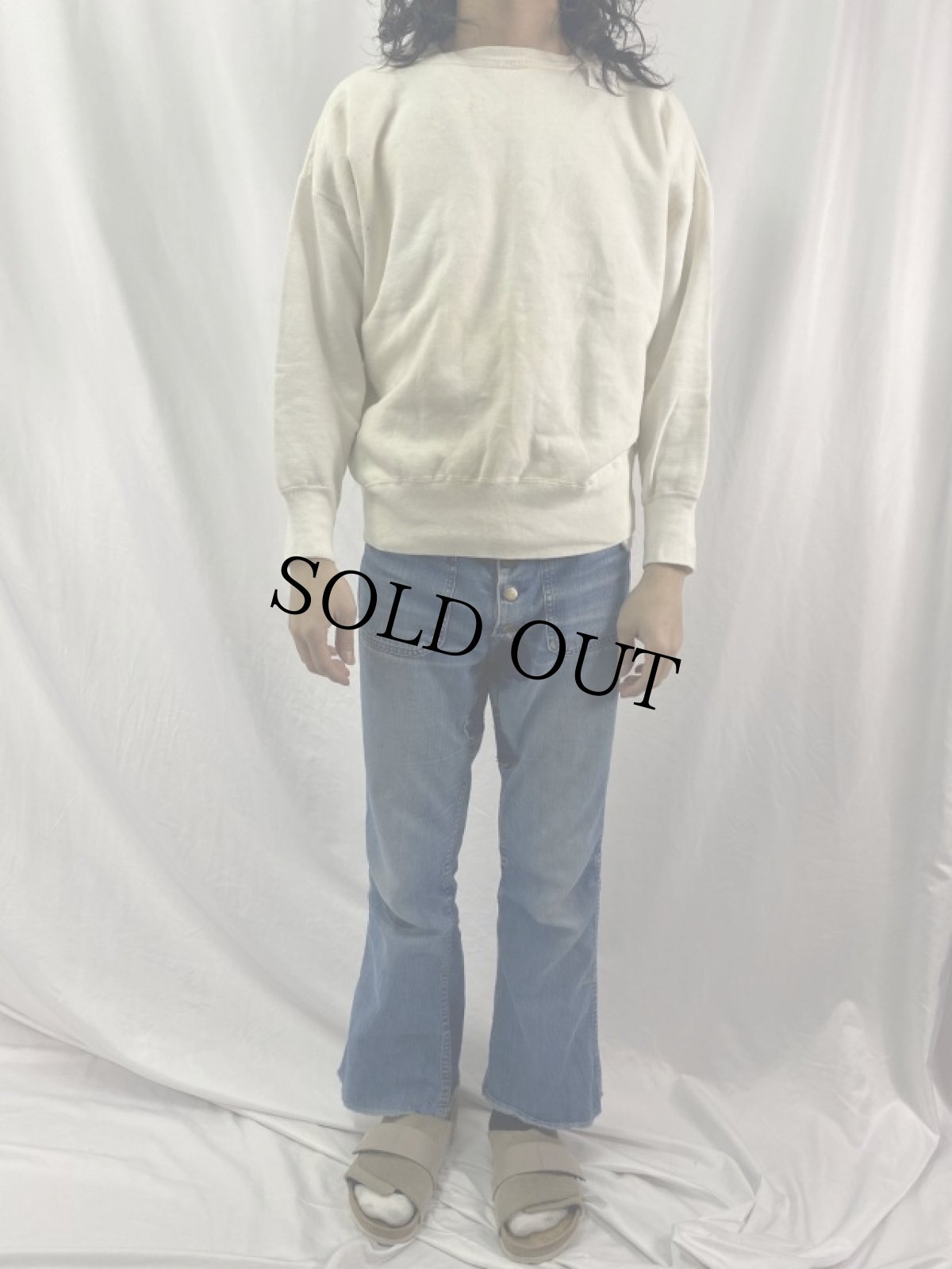 画像2: 50〜60's PENNY'S 無地スウェット (2)