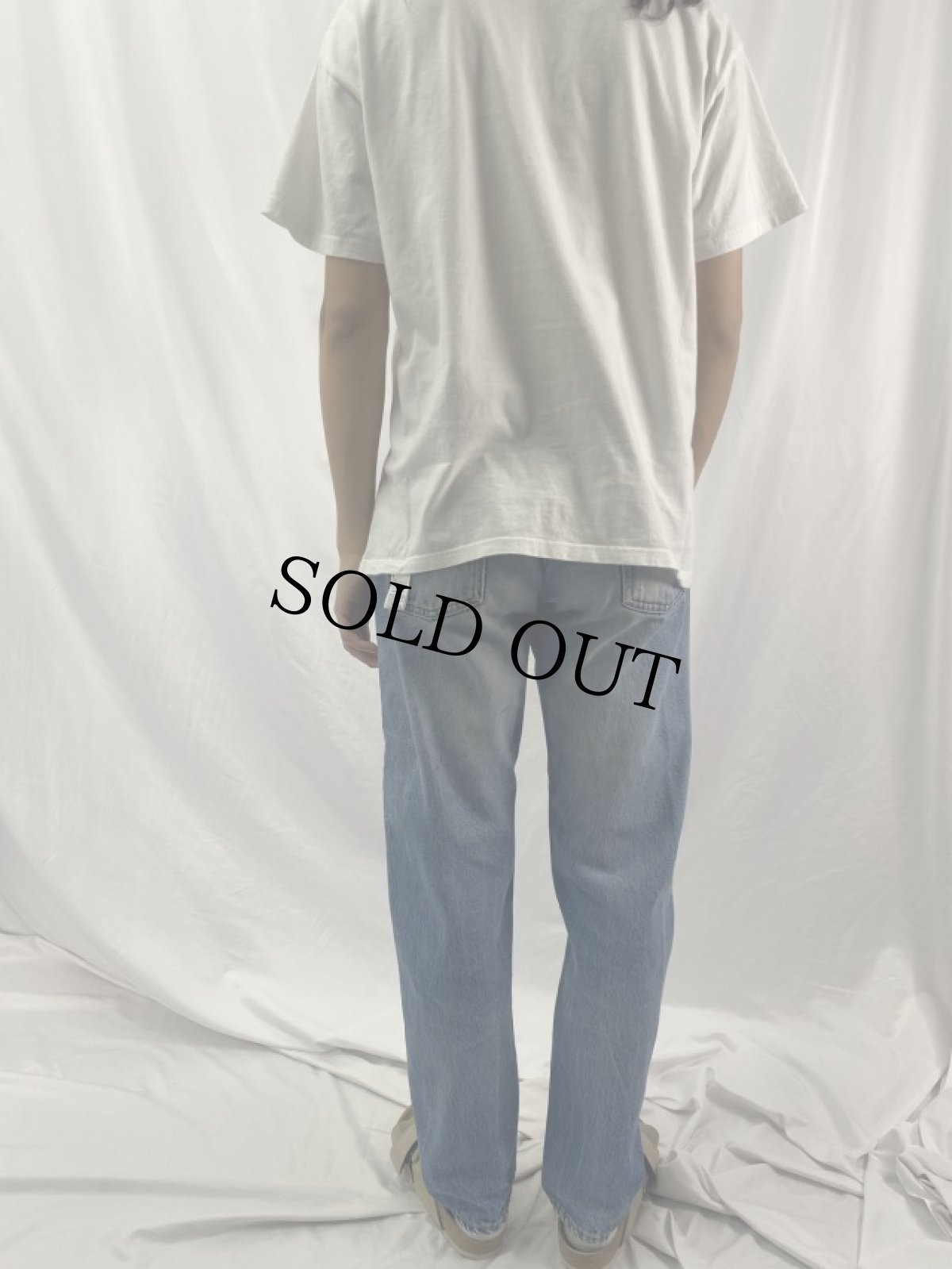 画像4: 80's Levi's 501 USA製 内股シングル デニムパンツ W31 (4)