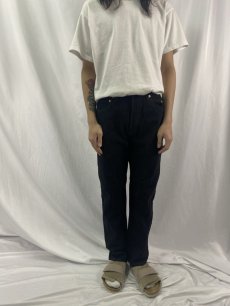 画像2: 2000's Levi's 501 USA製 ブラックデニムパンツ W29 (2)