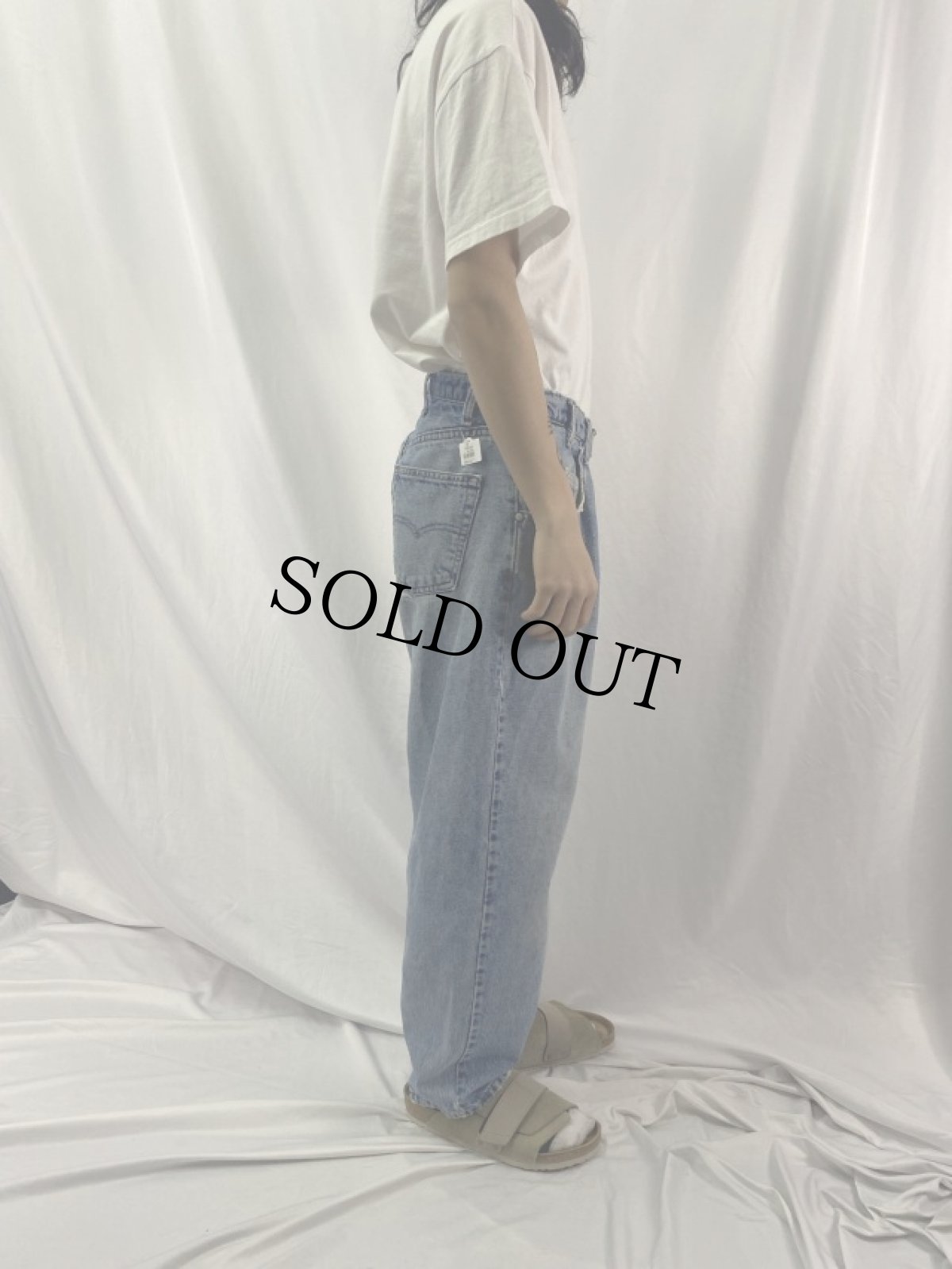 画像3: 90's Levi's SILVER TAB "BAGGY" USA製 デニムパンツ W31 (3)