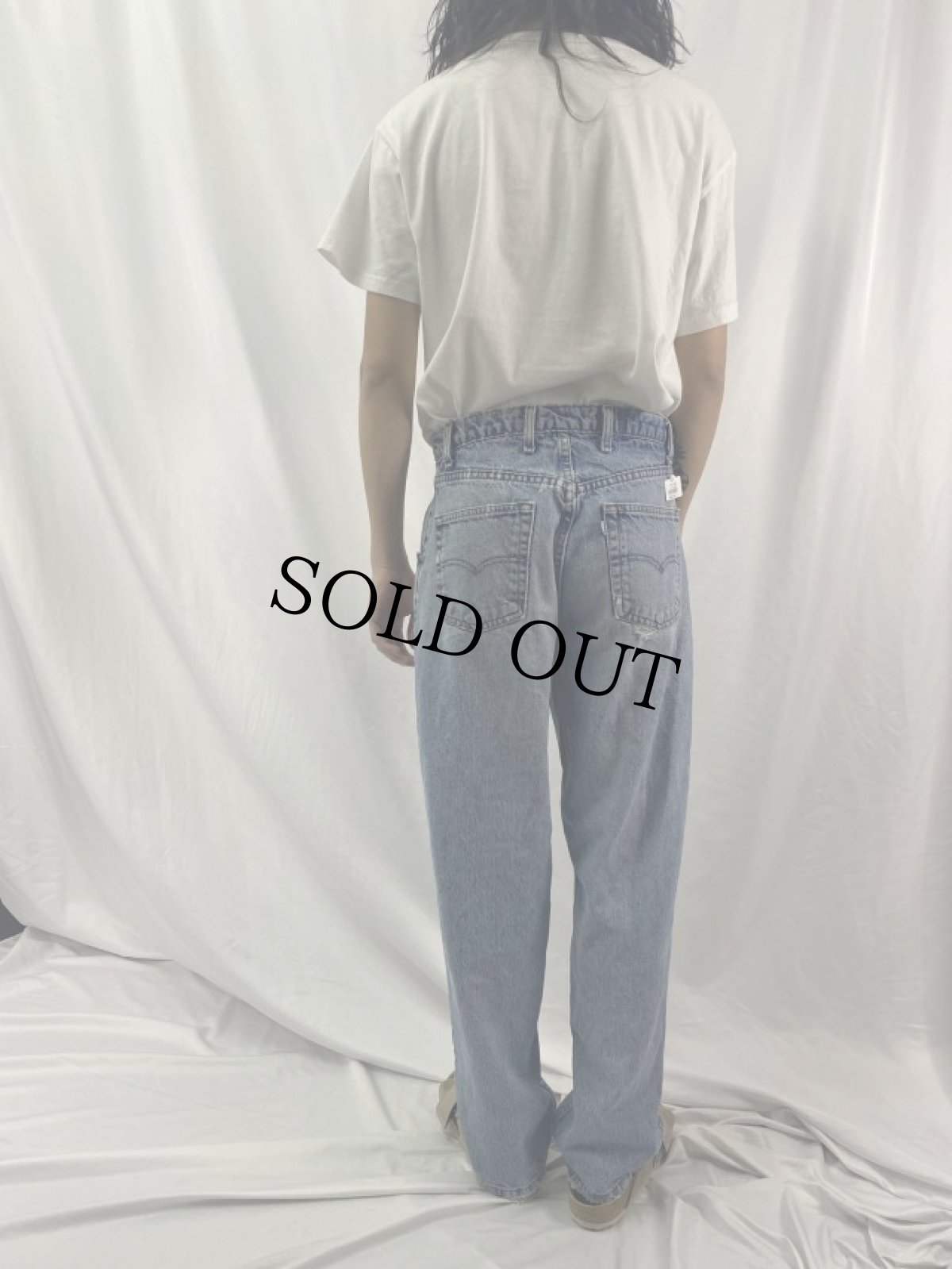 画像4: 90's Levi's SILVER TAB "BAGGY" USA製 デニムパンツ W31 (4)