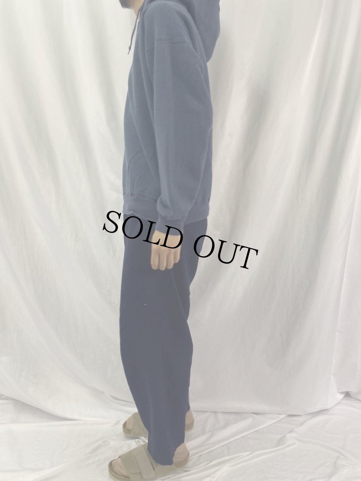 画像3: 90's POLO Ralph Lauren USA製 ヘンリーネック スウェットフーディー XL (3)