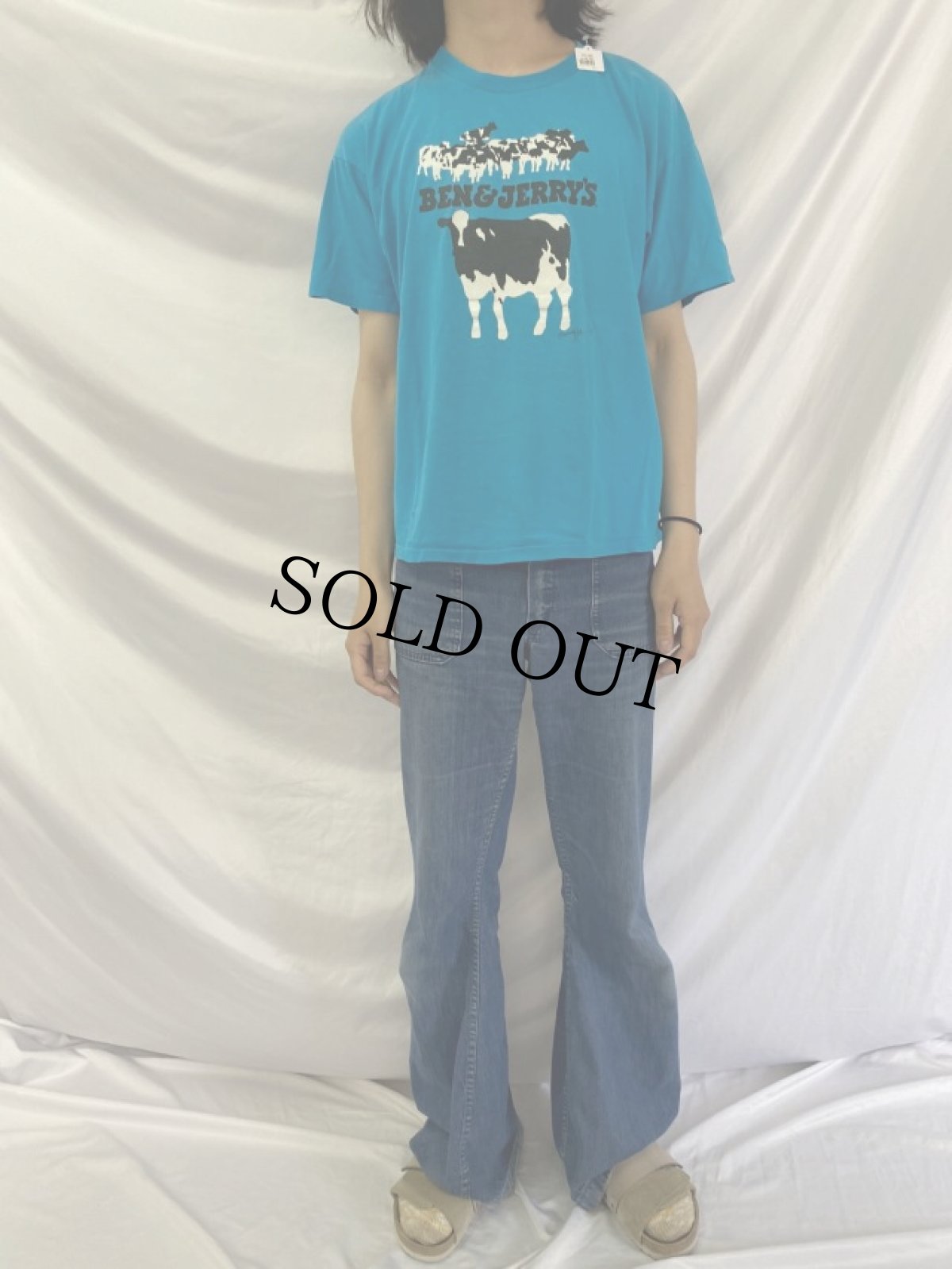 画像2: 90's BEN&JERRY'S USA製  企業プリントTシャツ XL (2)