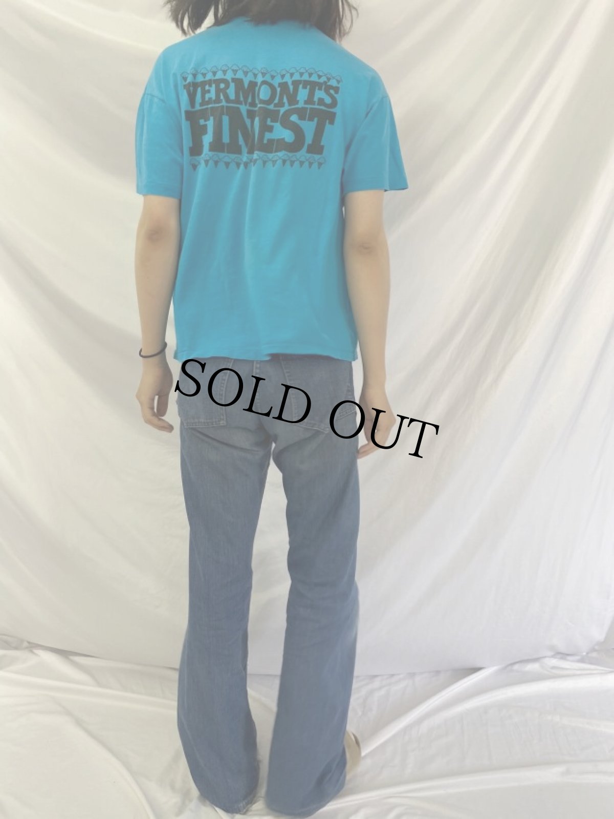 画像4: 90's BEN&JERRY'S USA製  企業プリントTシャツ XL (4)