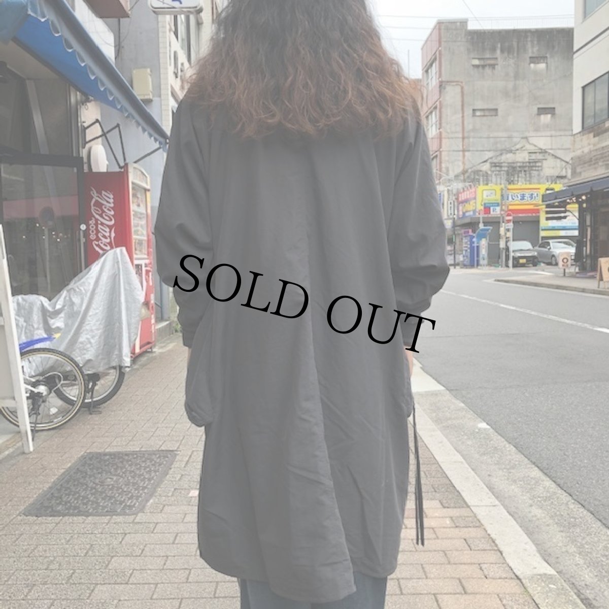 画像6: COMFY OUTDOOR GARMENT "RAIN FALLS PONCHO" BLACK 【M】 (6)