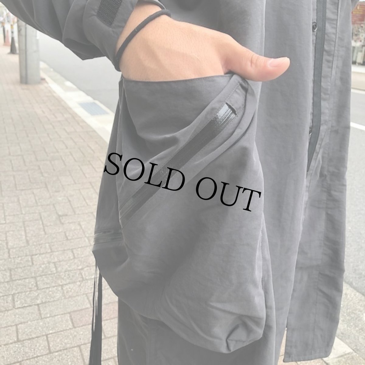 画像7: COMFY OUTDOOR GARMENT "RAIN FALLS PONCHO" BLACK 【M】 (7)