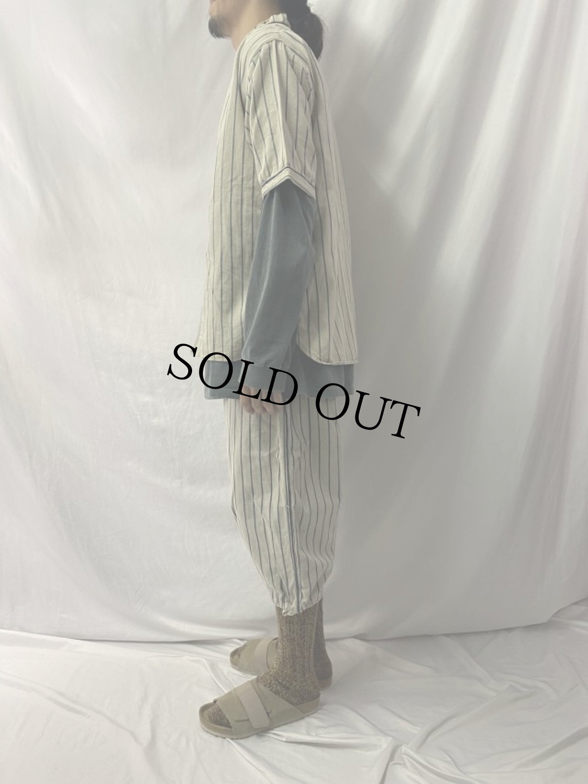 画像3: 30's〜 ベースボールシャツ&パンツ SETUP (3)