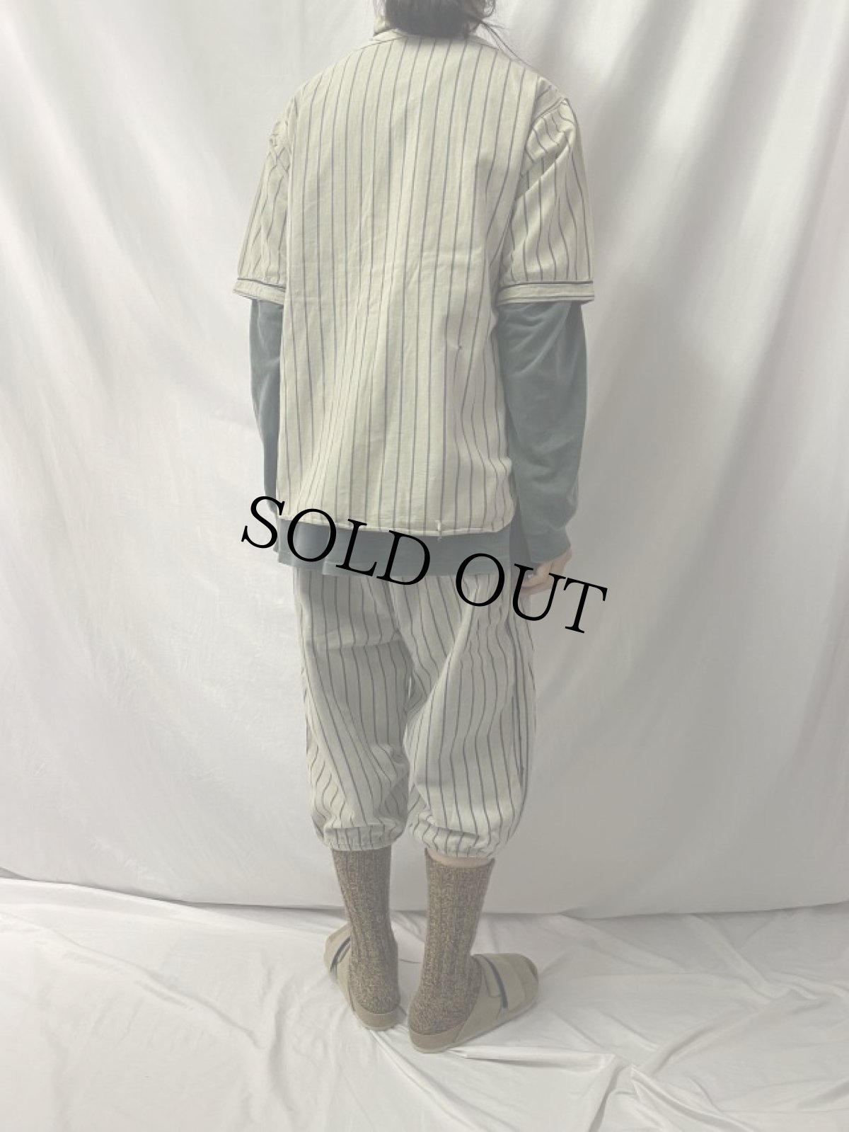 画像4: 30's〜 ベースボールシャツ&パンツ SETUP (4)