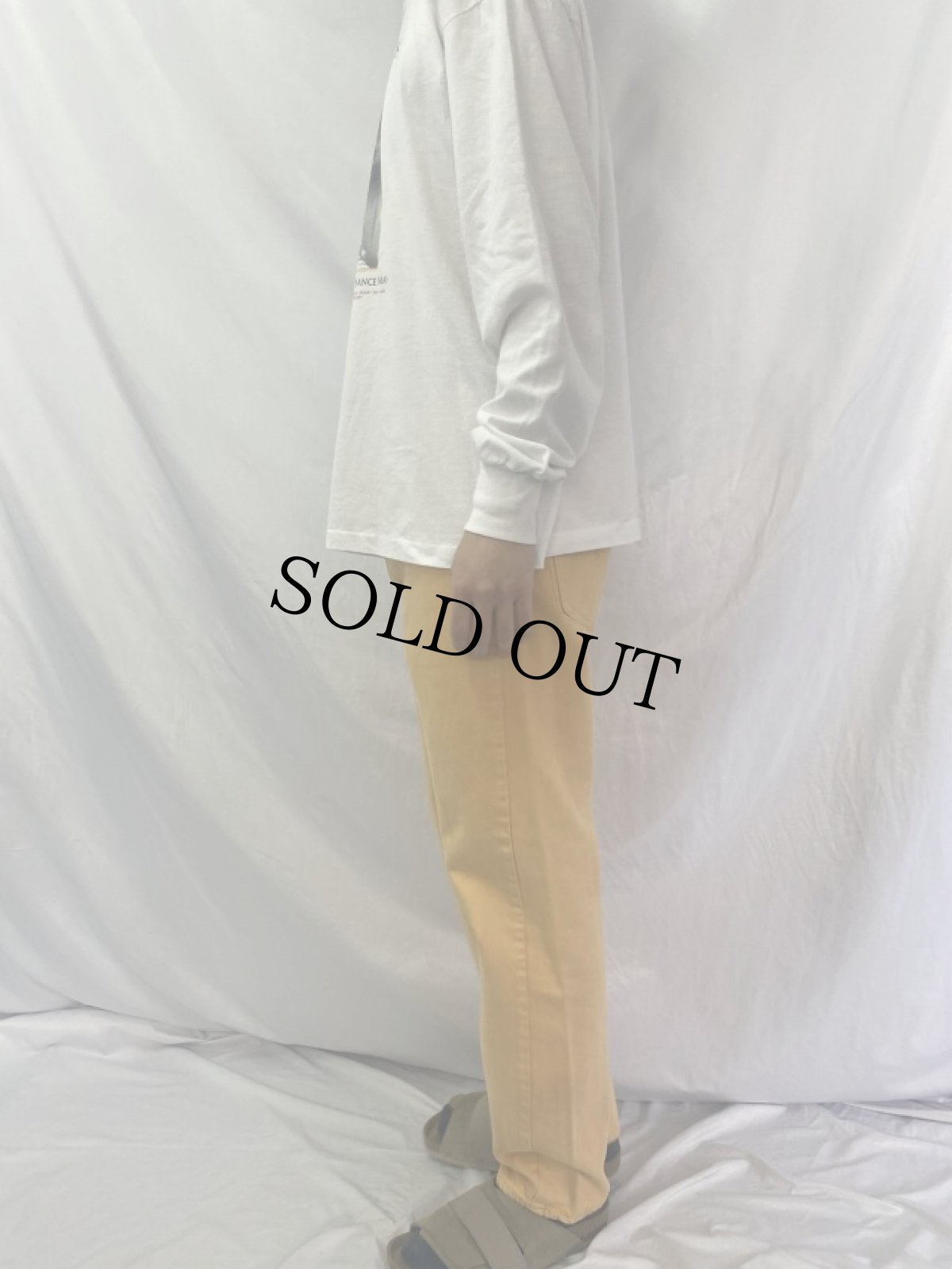 画像3: 90's Levi's 505 USA製 カラーデニムパンツ W33 (3)