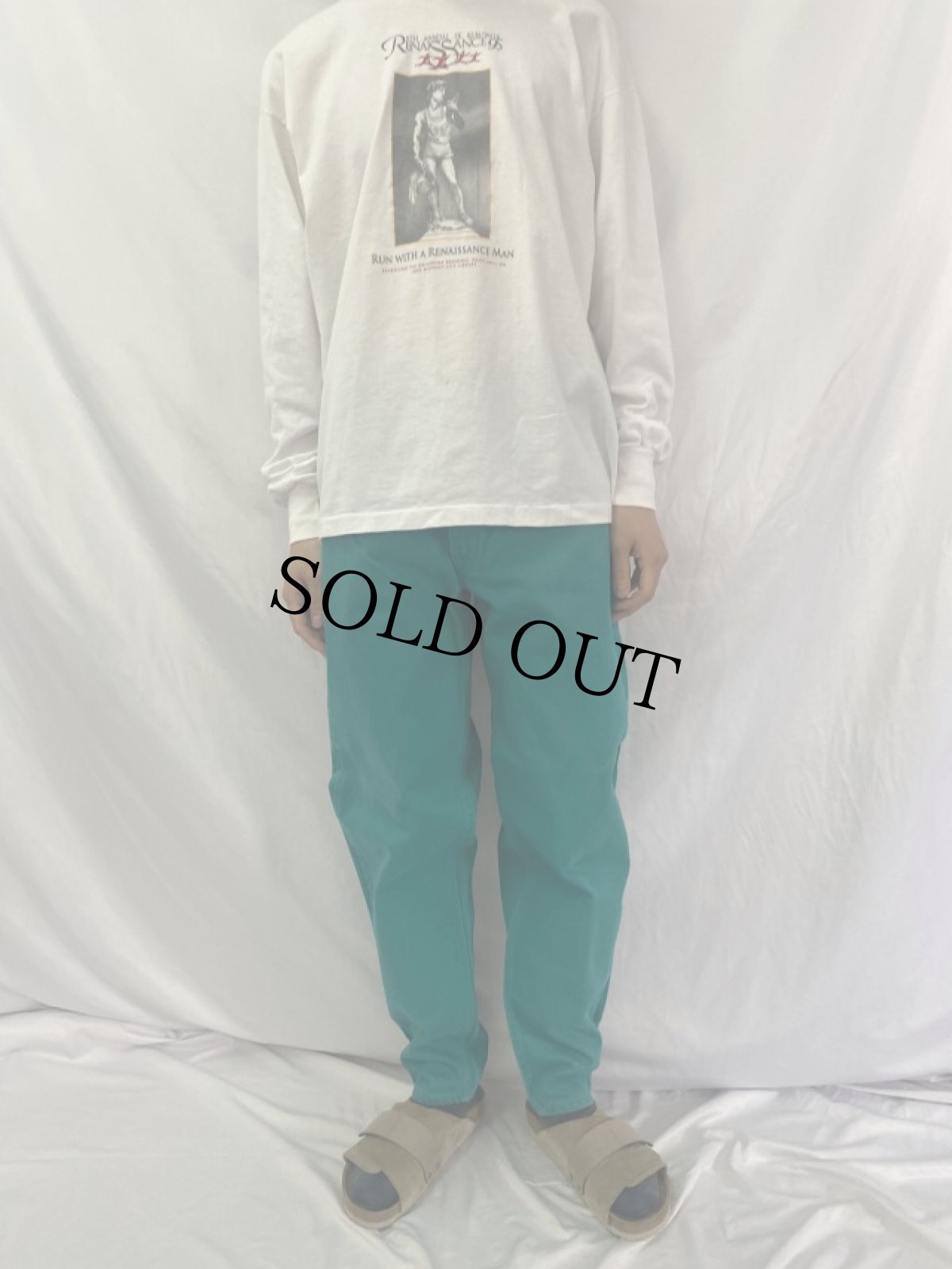 画像2: 90's Levi's 560 USA製 カラーデニムパンツ W32 (2)