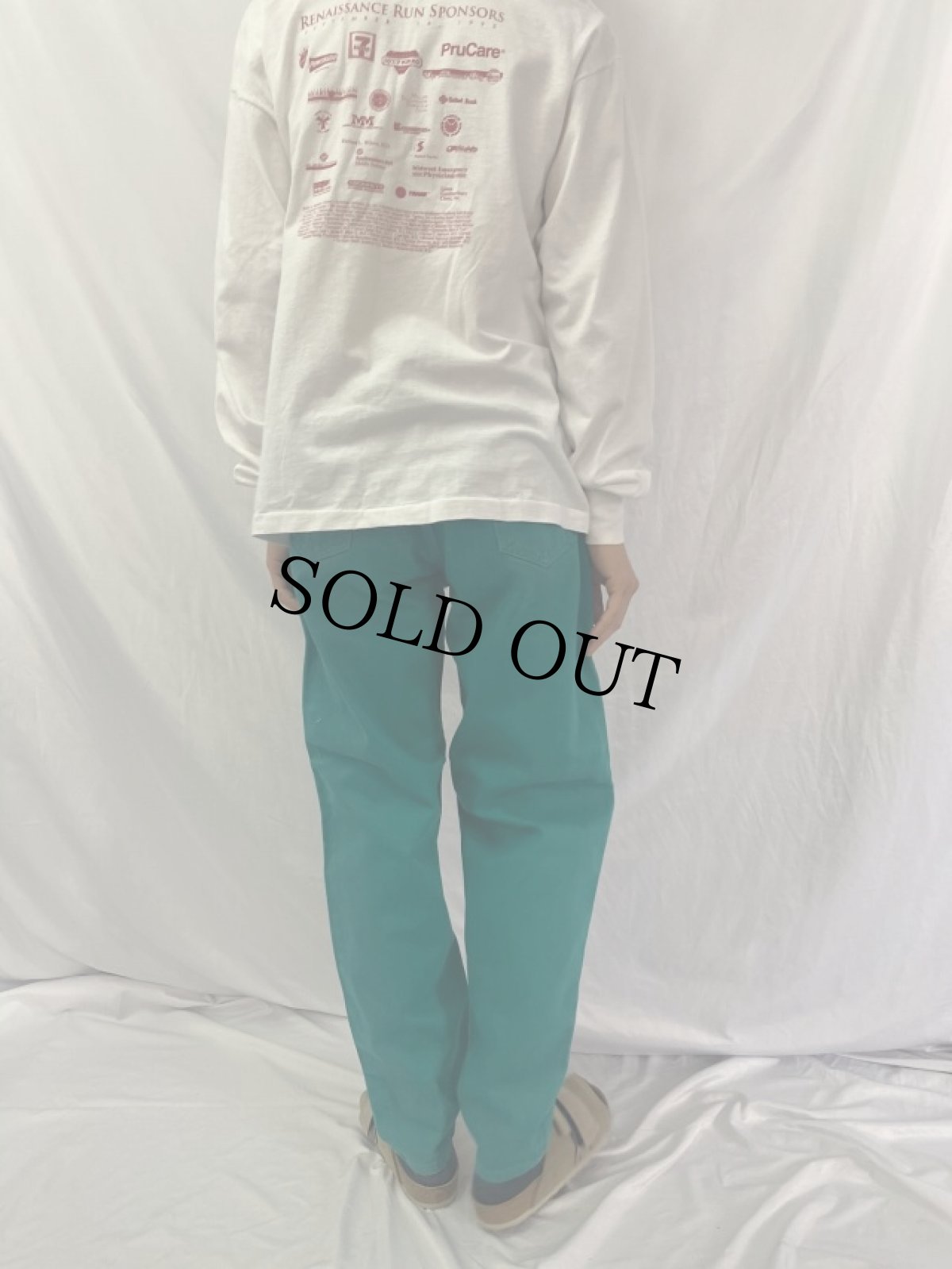 画像4: 90's Levi's 560 USA製 カラーデニムパンツ W32 (4)