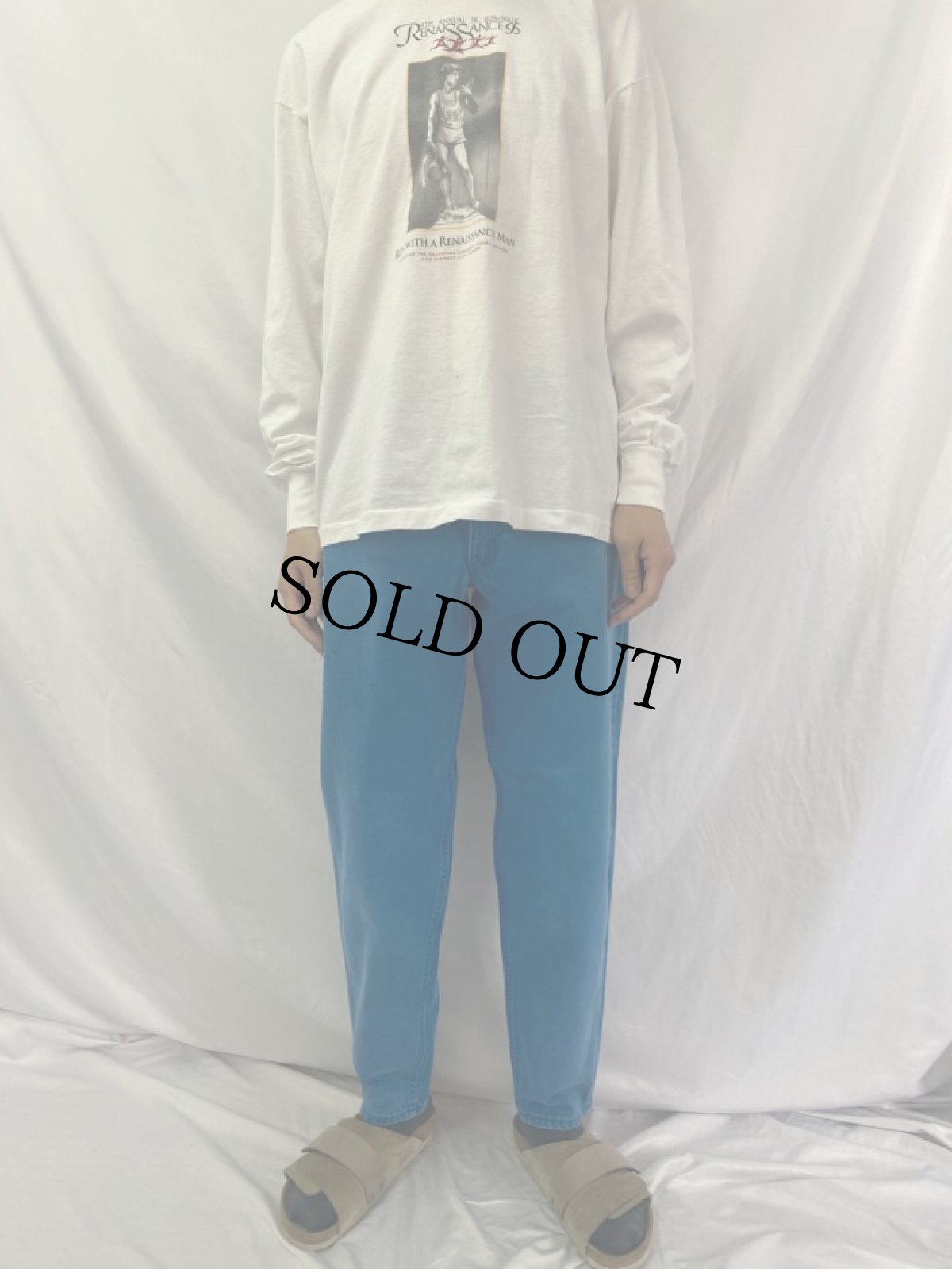 画像2: 90's Levi's 560 USA製 カラーデニムパンツ W31 (2)