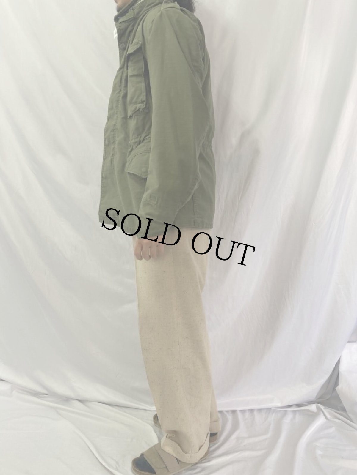 画像3: 60's U.S.ARMY M-65 Field Jacket 2nd グレーライナー REGULAR SMALL (3)