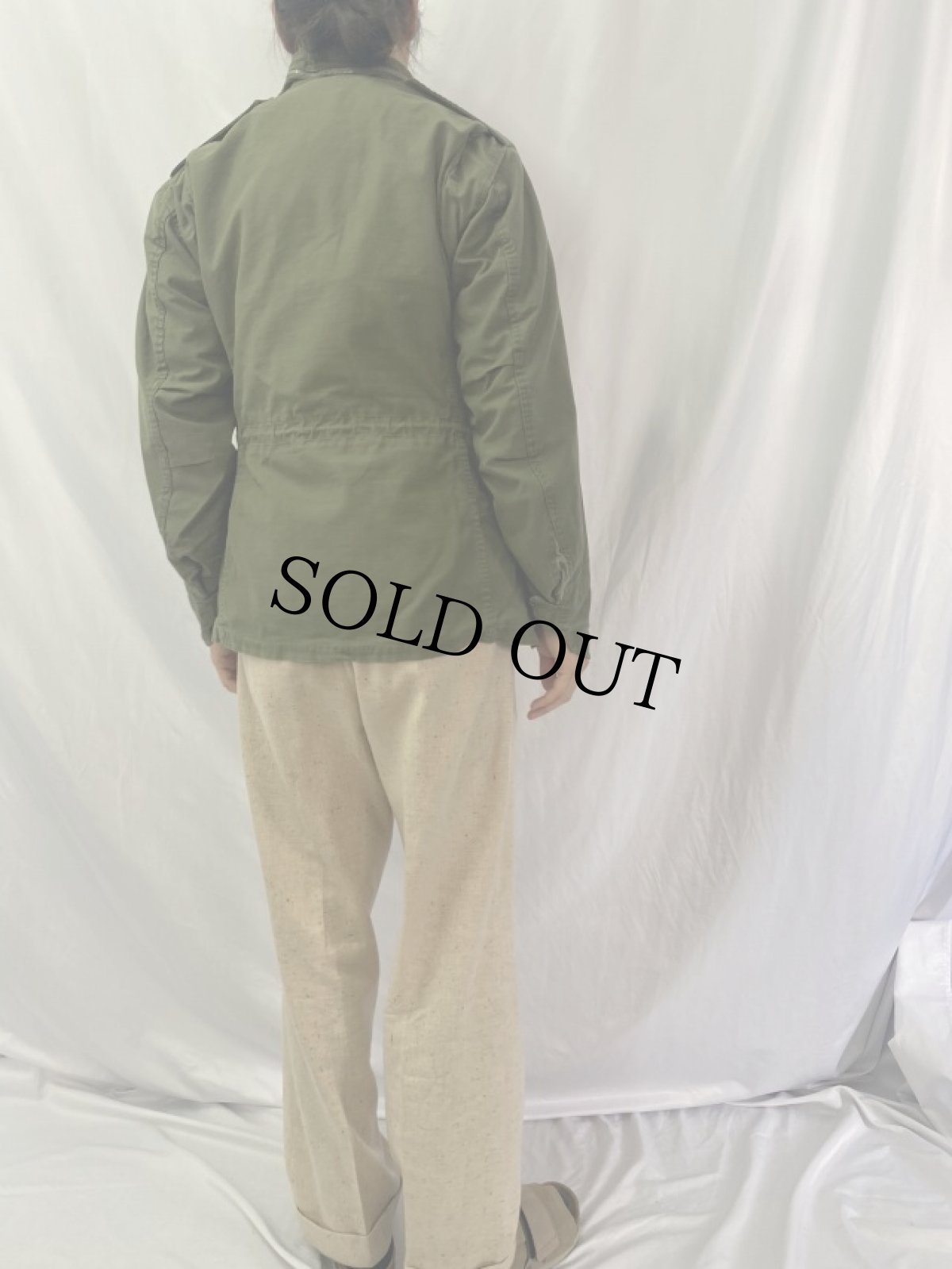 画像4: 60's U.S.ARMY M-65 Field Jacket 2nd グレーライナー REGULAR SMALL (4)