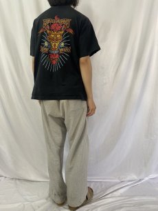 画像5: 90's AEROSMITH ハードロックバンドツアーTシャツ XL (5)