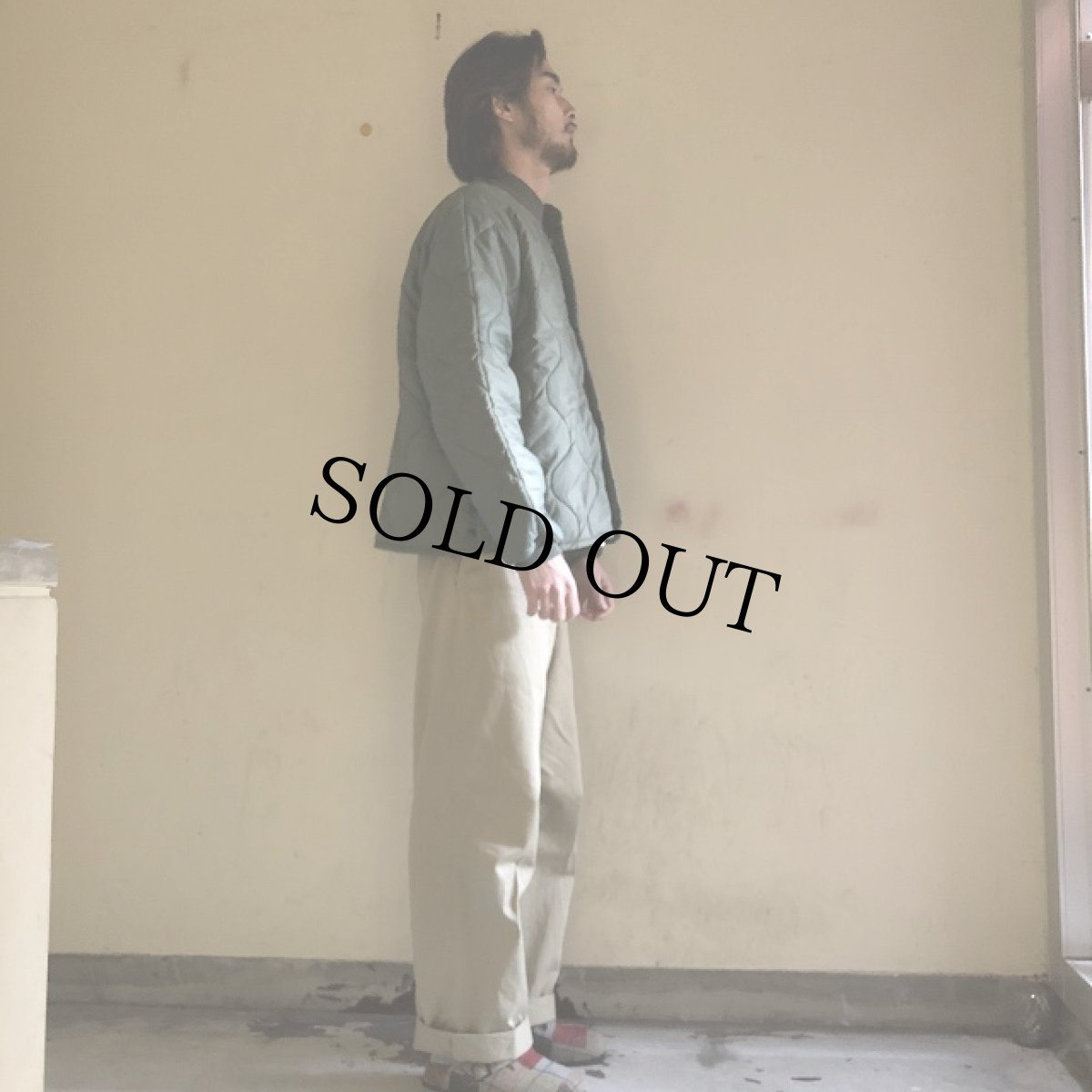 画像3: 90's U.S.AF CWU-9/P QUILTED NYLON JAKET LARGE (3)