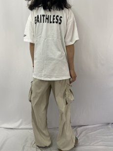 画像4: 90's FAITHLESS USA製 "god is a DJ" エレクトロ・バンドTシャツ XXL (4)