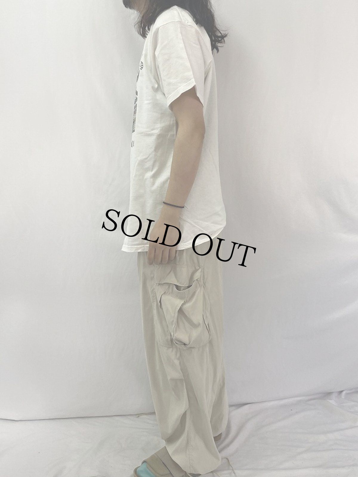 画像3: Edward Gorey "books. cats. life is good." 猫イラストTシャツ XL (3)