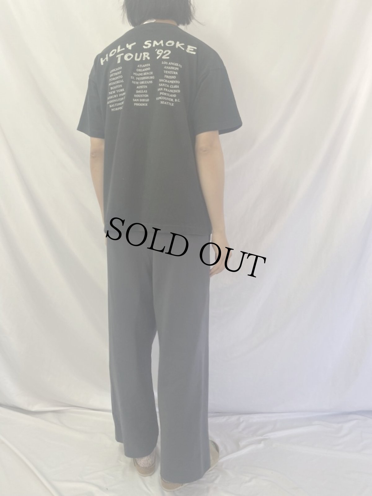 画像4: 90's Peter Murphy USA製 "HOLY SMOKE TOUR" ツアーTシャツ XL (4)