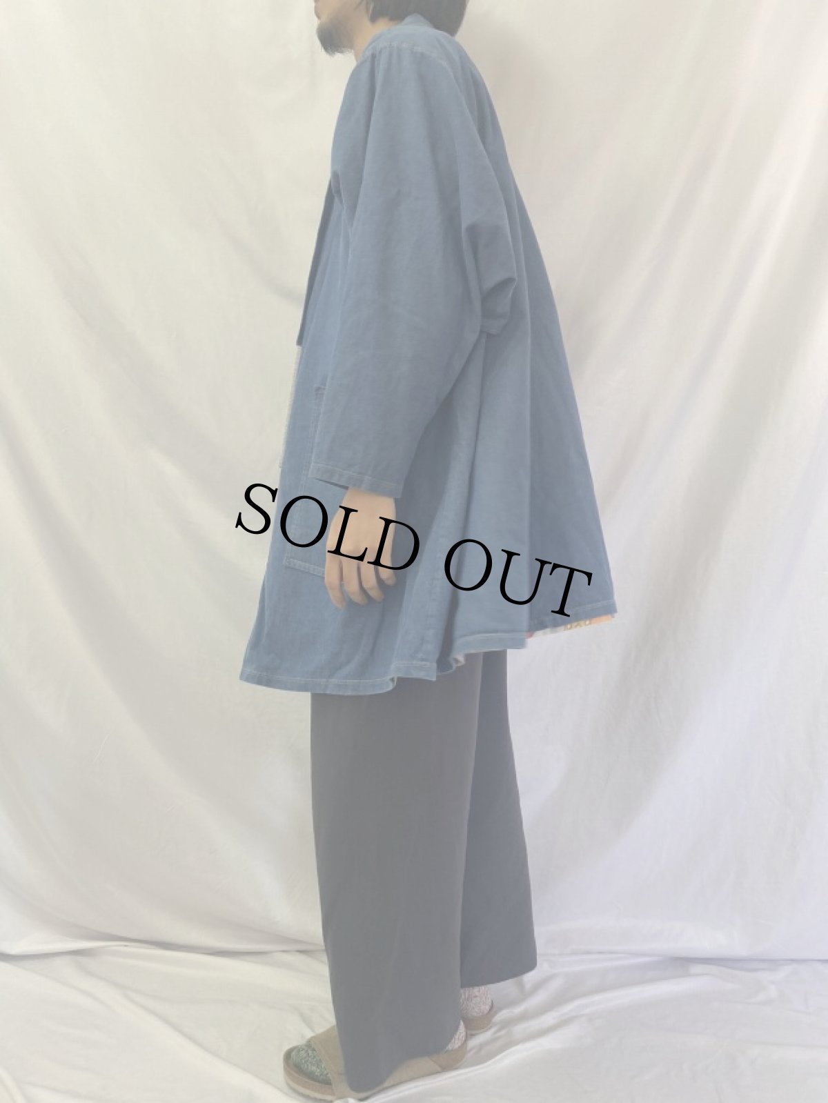 画像3: 80's〜 ハンドメイド デザインコート (3)