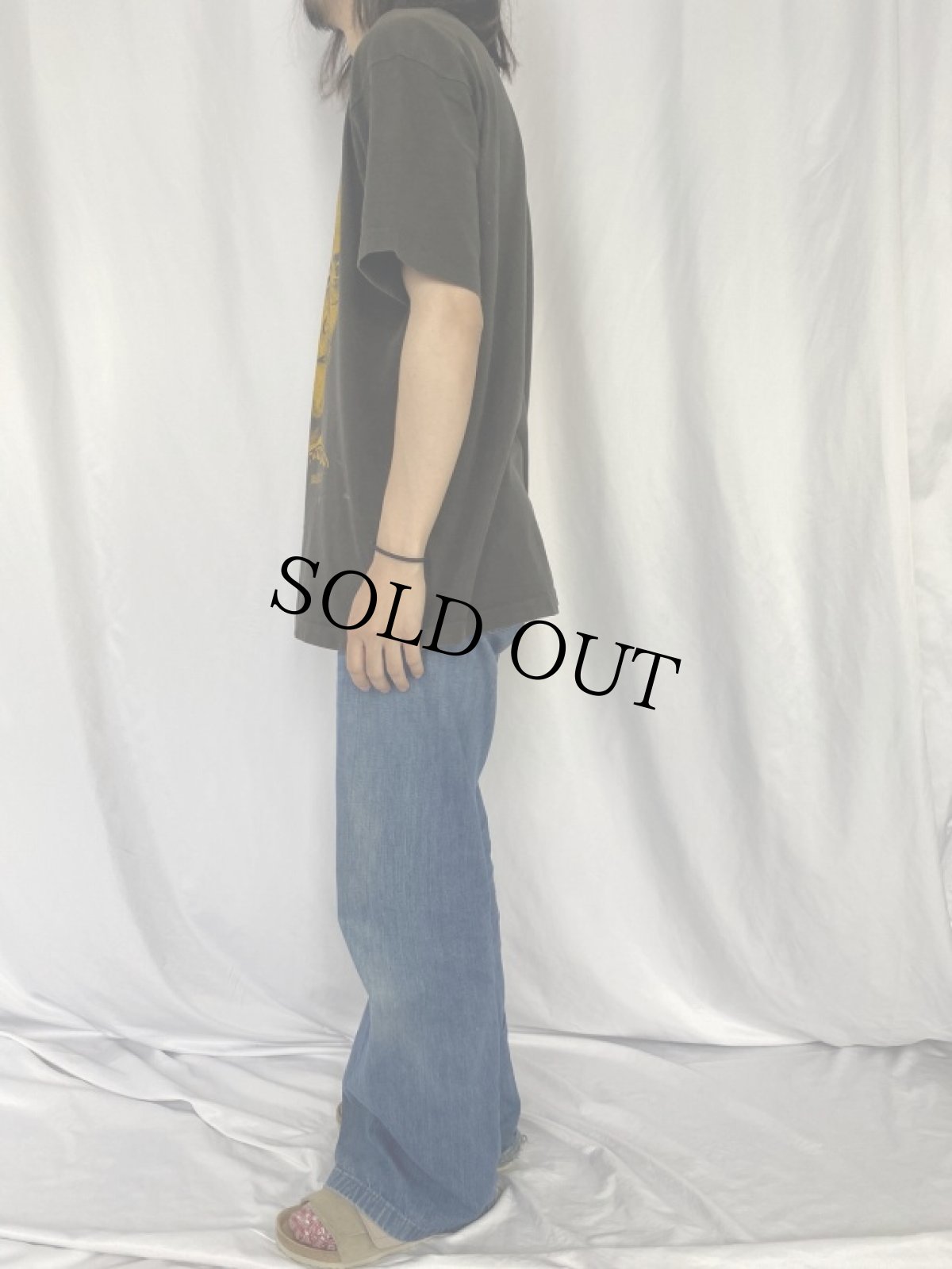 画像3: 90's MALCOLM X USA製 "BY ANY MEANS NECESSARY" 名言プリントTシャツ XL (3)