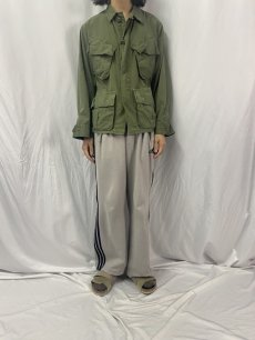 画像2: 60's U.S.ARMY ジャングルファティーグジャケット 3rd (2)