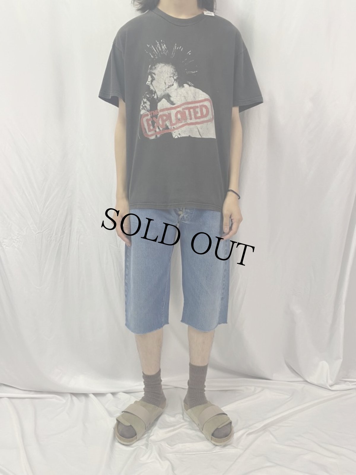 画像2: 70's Levi's 501 66前期 "ブランクタブ" カットオフデニムショーツ W32 (2)