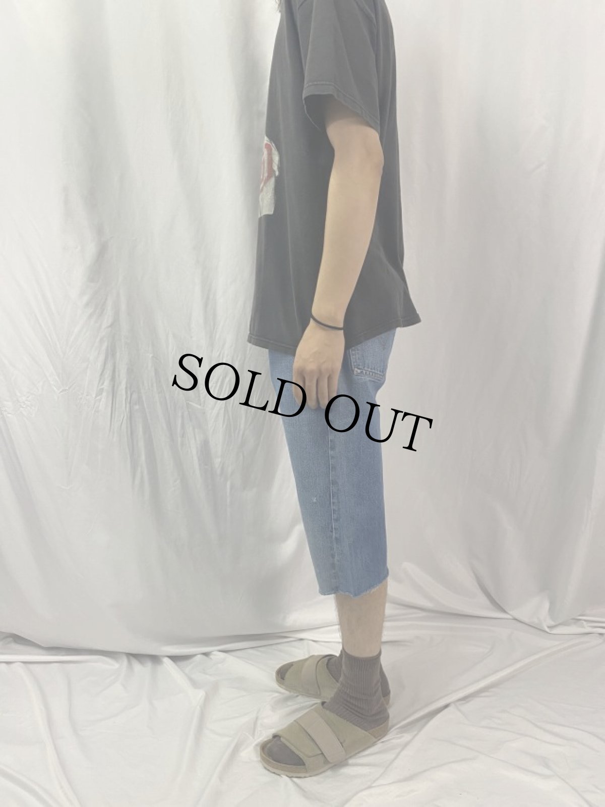 画像3: 70's Levi's 501 66前期 "ブランクタブ" カットオフデニムショーツ W32 (3)