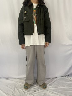画像2: 90's Barbour ENGLAND製 "SPEY" 3ワラント オイルドジャケット XL (2)