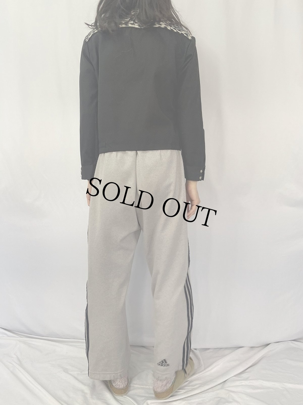 画像4: 80's レオパード柄 フェイクファー切り替え ウエスタンシャツ M (4)