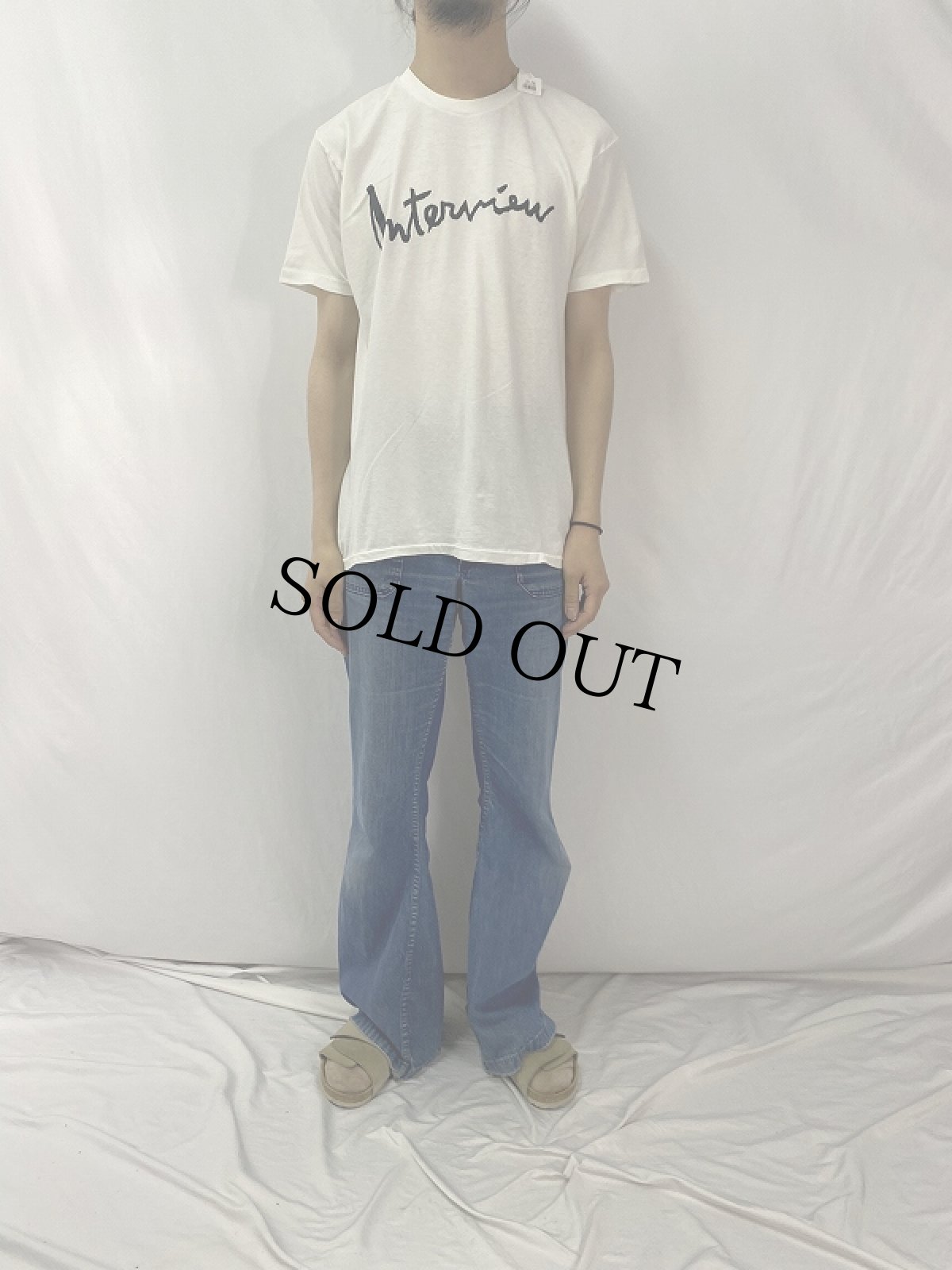 画像2: 80's Andy Warhol ''Interview' マガジンプリントTシャツ (2)