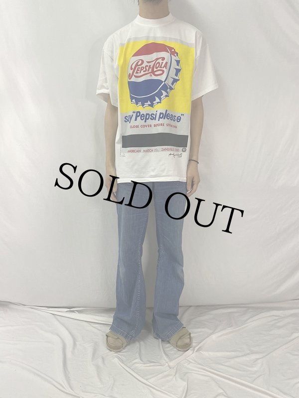 USA製 90s アンディウォーホル オフィシャル POPEYE Tシャツ L