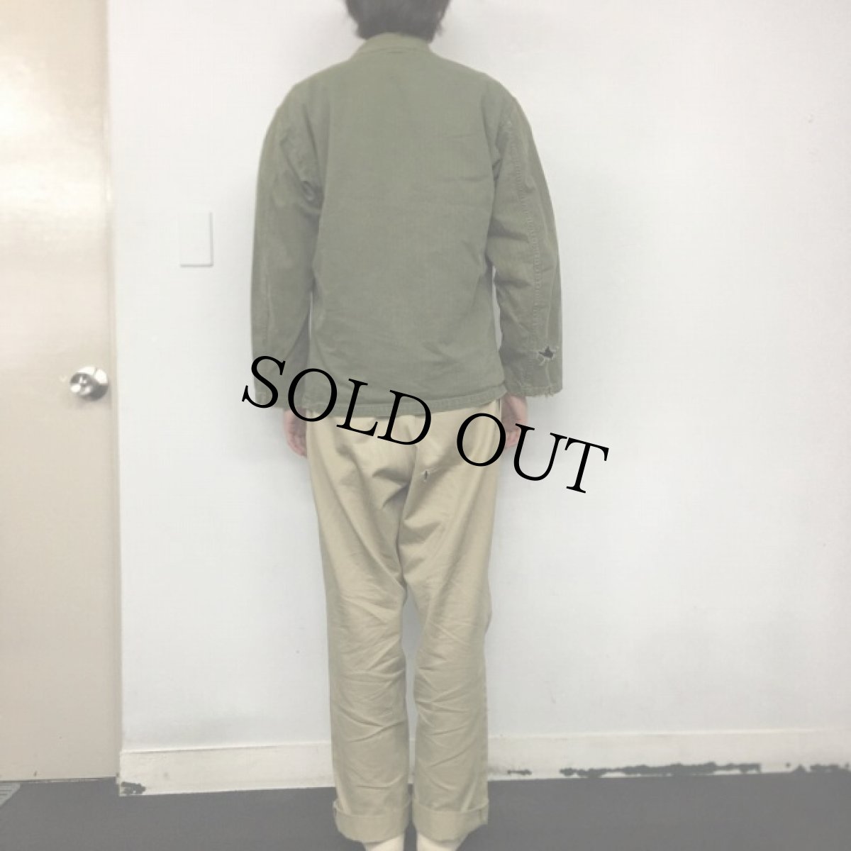 画像4: 40〜50's U.S.ARMY M-47 ユーティリティシャツ (4)