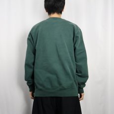 画像3: 90's Champion USA製 前Vロゴプリントスウェット L (3)