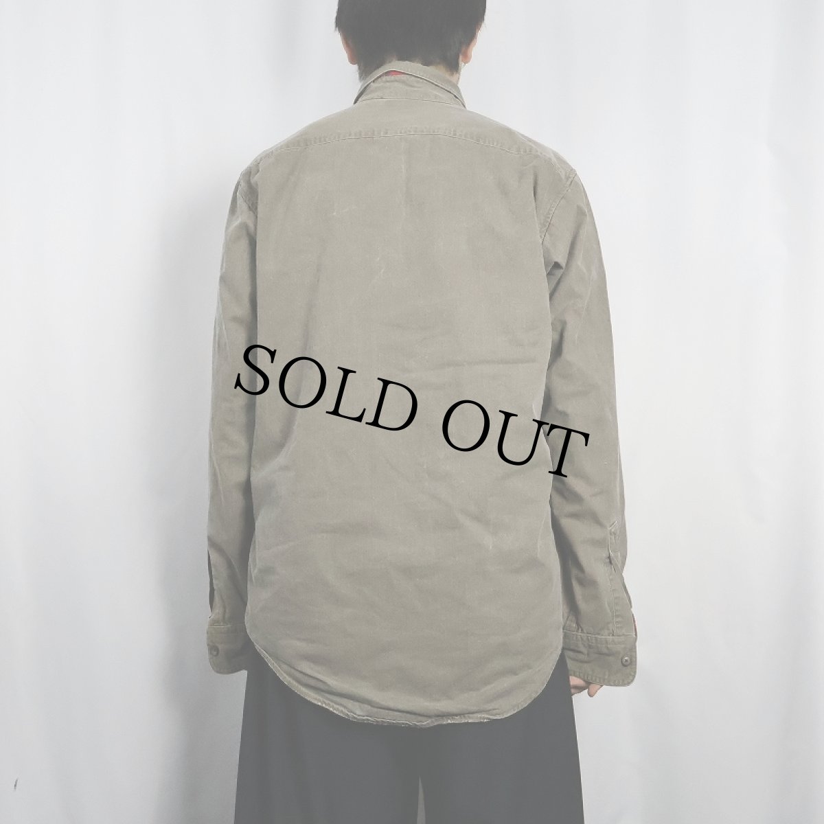 画像3: 【SALE】80's L.L.Bean USA製 ネルライナー コットンシャツ M (3)