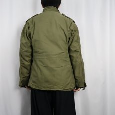 画像3: 70〜80's U.S.MILITARY M-65 キルティングライナー付き フィールドジャケット 3rd SMALL-SHORT (3)