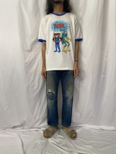 画像2: The BRAK Show アニメプリント リンガーTシャツ (2)