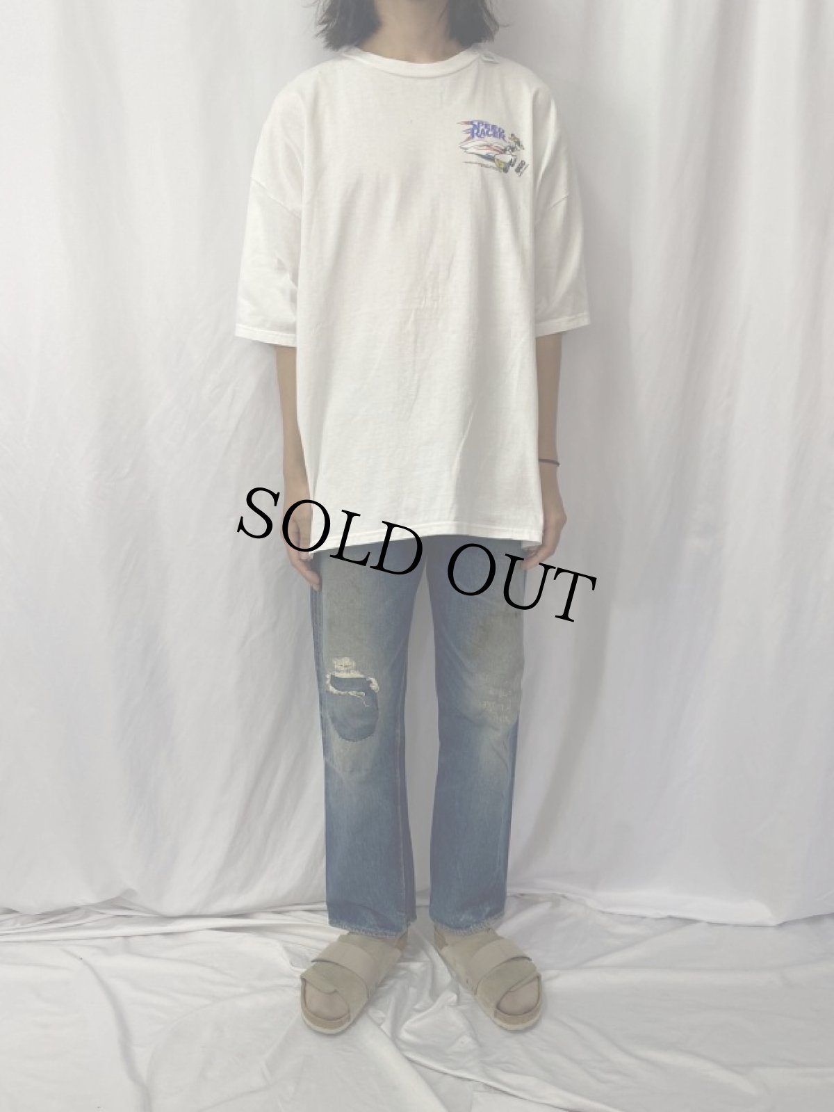 画像2: 90's SPEED RACER アニメプリントTシャツ (2)