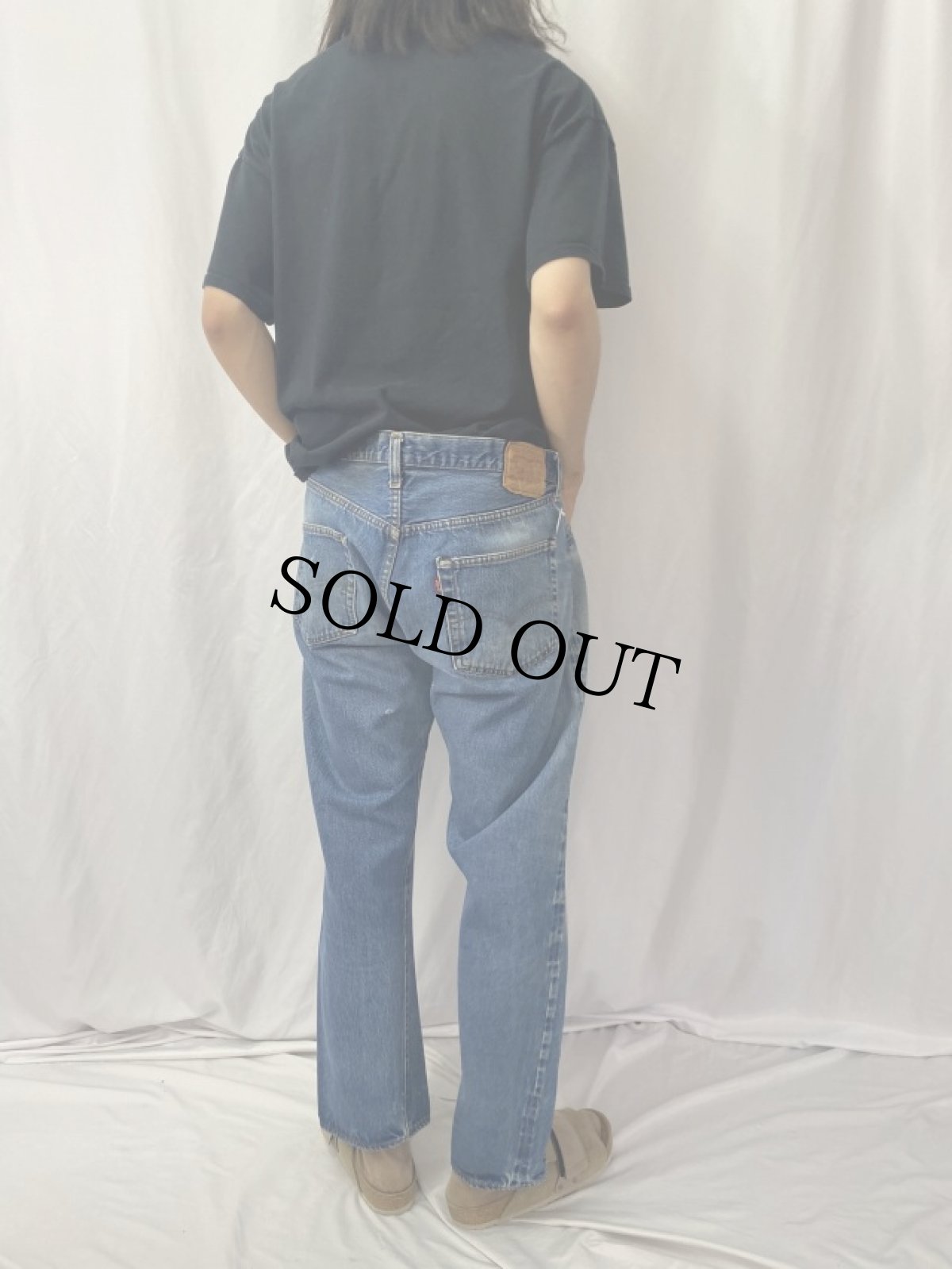 画像4: 80's Levi's 501 REDLINE デニムパンツ W37 (4)