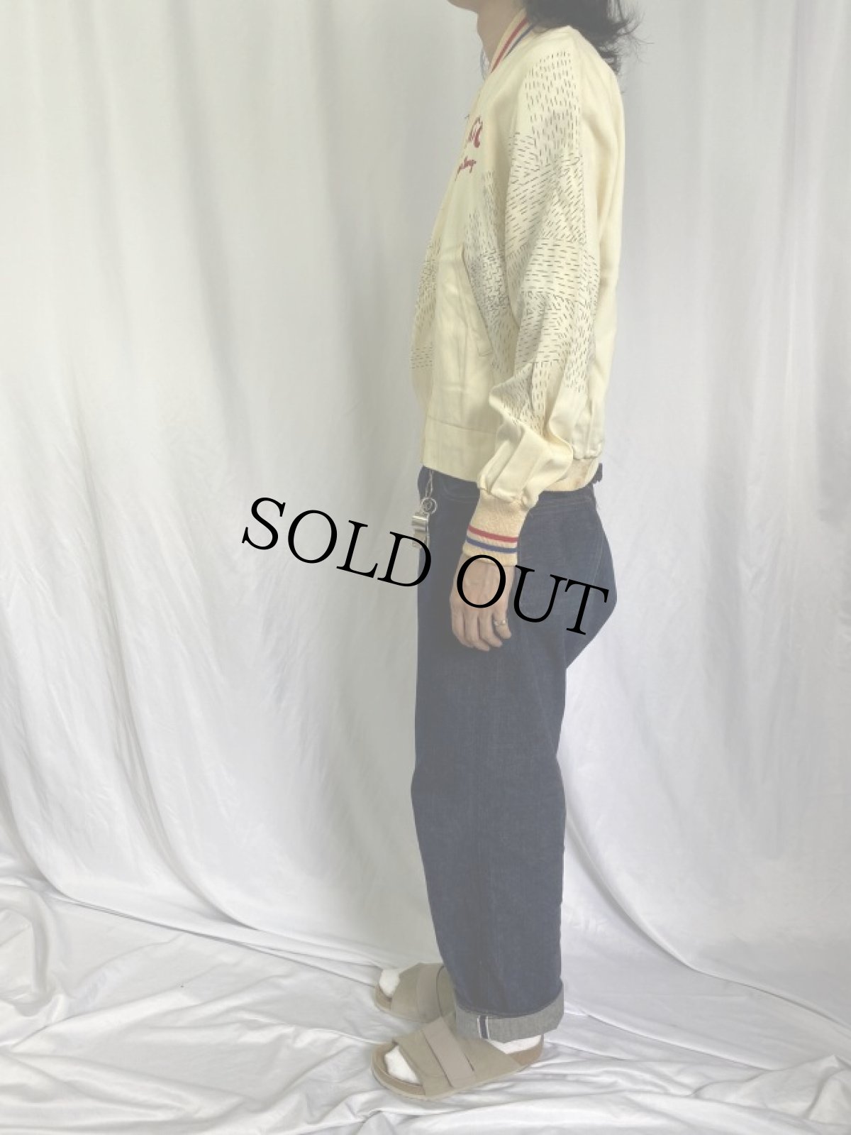 画像3: 60's ハンドペイント スポーツジャケット (3)