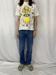 画像2: 90's ANDAZIA USA製 "ALICE" プリントTシャツ M (2)