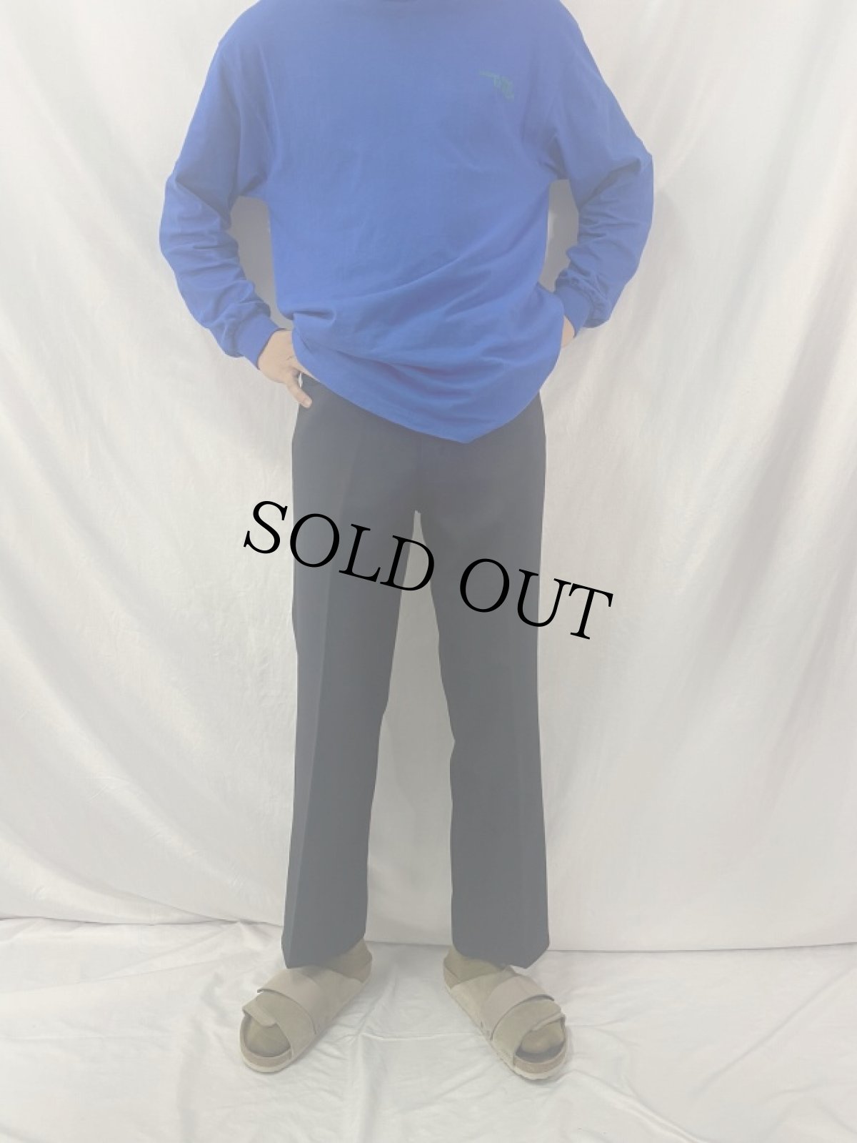 画像2: 80's Levi's USA製 "STA-PREST" PANTS BLACK W35 (2)