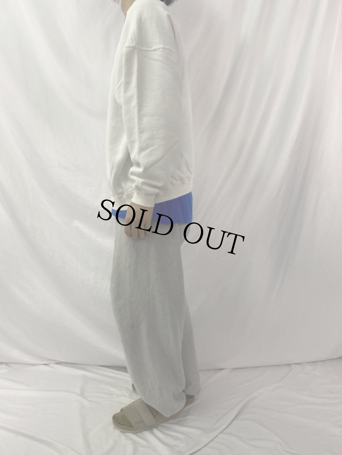 画像3: 90's NIKE USA製 "FLUSHING MEADOWS" プリントスウェット L (3)