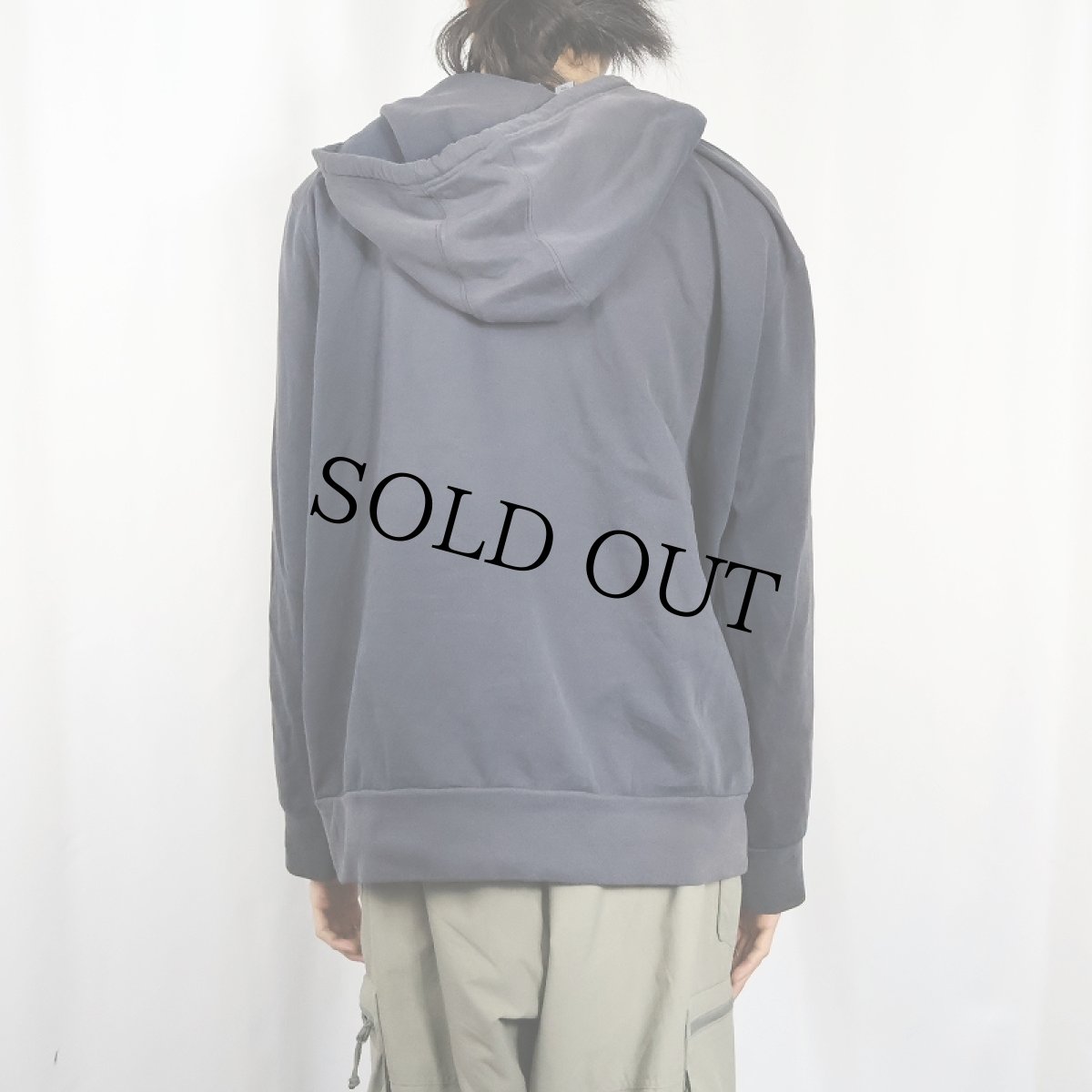 画像3: Guide Series フェードスウェットジップパーカー NAVY L (3)