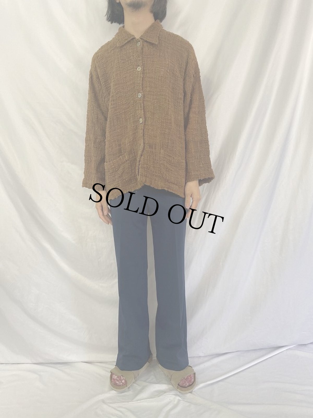 画像2: デザインシースルーシャツ (2)