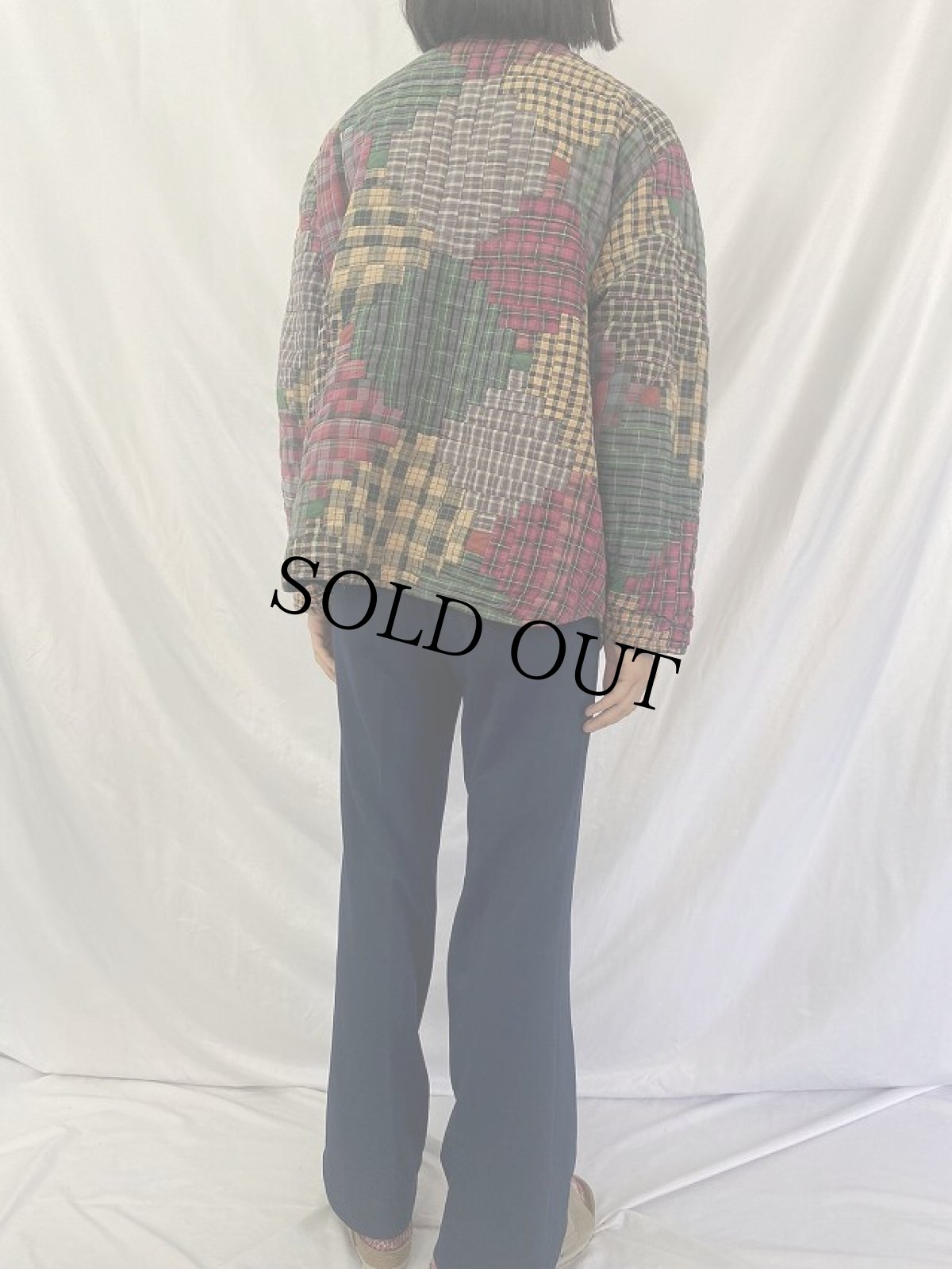 画像5: パッチワーク キルティングジャケット (5)