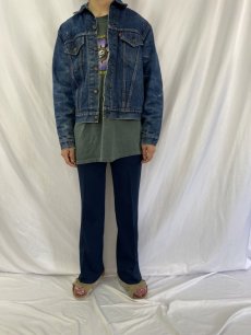 画像2: 70's〜 Levi's 70505 ブランケットライナー デニムジャケット (2)