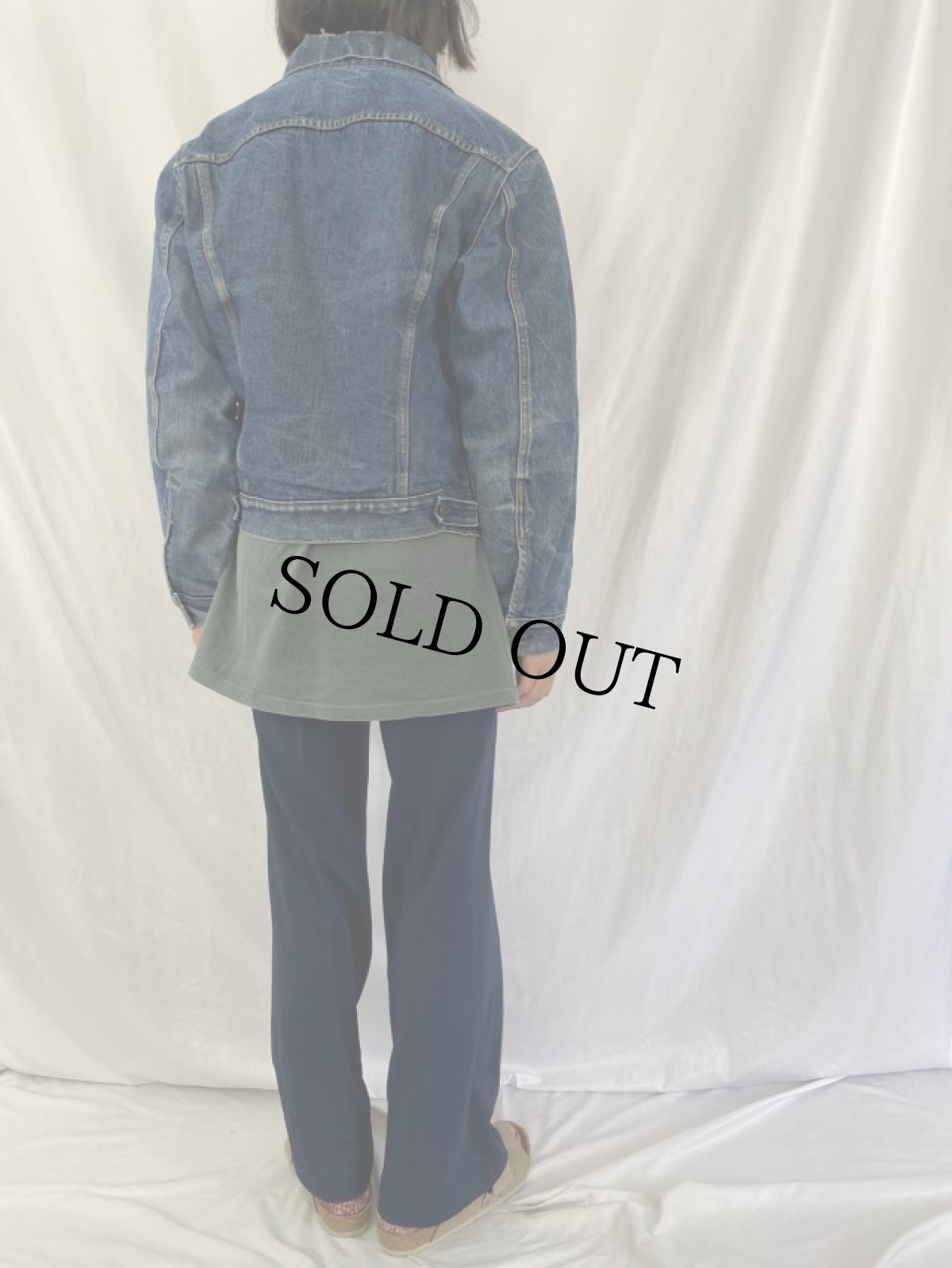 画像4: 70's〜 Levi's 70505 ブランケットライナー デニムジャケット (4)