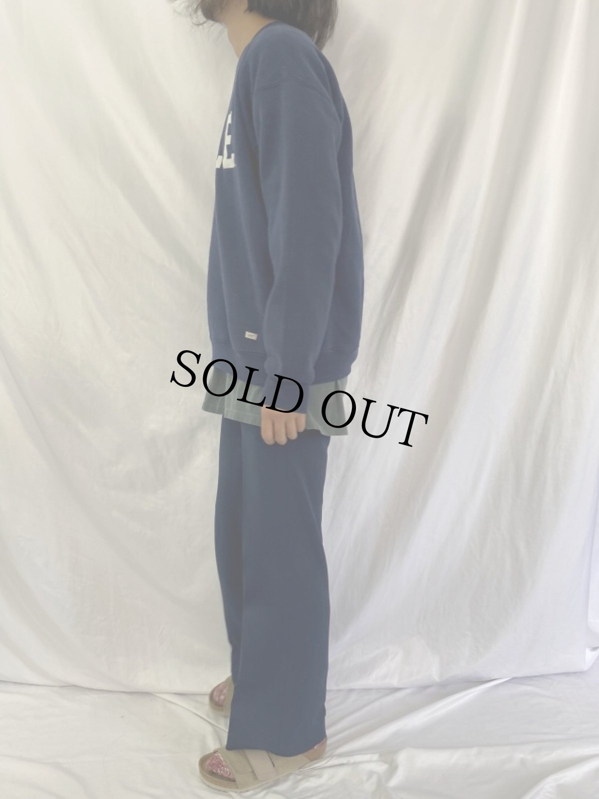 画像3: 90's Lee USA製 HEAVY WEIGHT COTTON BLEND "YALE" スウェット XL (3)